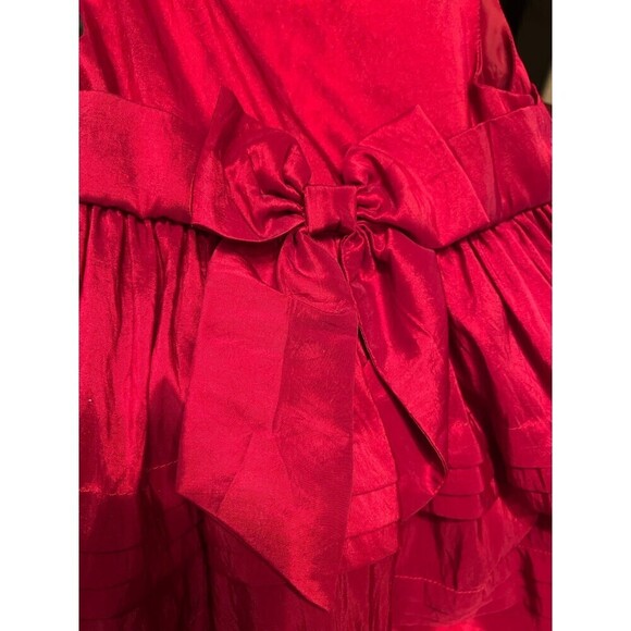 Beautiful Maggie & Zoe Dark Red Dress 2T - Picture 4 of 4
